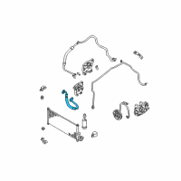 OEM 2000 Nissan Sentra Hose-Flexible, High Diagram - 92490-4Z010