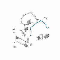 OEM 2004 Nissan Sentra Pipe-Front Cooler, High Diagram - 92440-6Z500