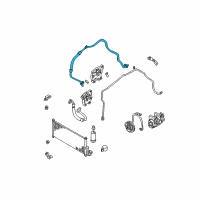 OEM 2000 Nissan Sentra Hose-Flexible, Low Diagram - 92480-4Z010