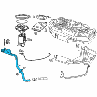 OEM Dodge Dart Tube-Fuel Filler Diagram - 68091428AB