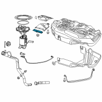 OEM Dodge Dart SKID Plat-Fuel Tank Diagram - 68139472AC