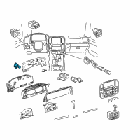 OEM Lexus LX470 Sensor, Speedometer Diagram - 83181-12020