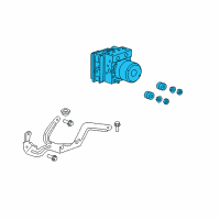 OEM Acura RDX Modulator Assembly, Vsa Diagram - 57111-STK-A02