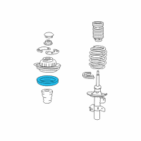 OEM 2013 Dodge Dart INSULATOR-Spring Seat Diagram - 5168084AB