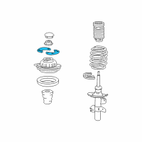 OEM 2021 Jeep Cherokee RETAINER-Front Suspension Diagram - 5168088AA