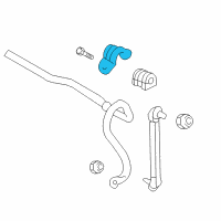 OEM 2012 Nissan Juke Clamp-Stabilizer Diagram - 54614-EN000