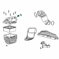 OEM Ram Sensor-Mass AIRFLOW Diagram - 68334657AA