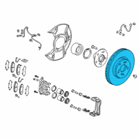 OEM 2021 Acura RDX DISK (17", 28T FNC) Diagram - 45251-TJB-A02