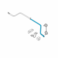 OEM 2013 Nissan Maxima Stabilizer-Rear Diagram - 56230-9N10B