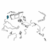 OEM 2004 Dodge Sprinter 3500 Valve-Water Diagram - 5103807AA