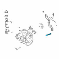 OEM Chrysler Sebring Hose-Fuel Filler Tube Diagram - MR271412