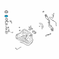 OEM 2004 Chrysler Sebring Gasket-Fuel Pump And Level Unit Diagram - MR271387