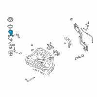 OEM 2001 Chrysler Sebring Bracket Pump Diagram - MR431090