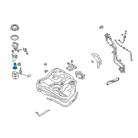 OEM 2001 Chrysler Sebring Fuel Pump Diagram - MR431087