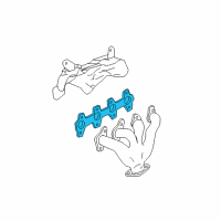 OEM 1995 Chevrolet Beretta Gasket Diagram - 10083148