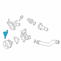 OEM 2015 Nissan Pathfinder Gasket-Water Pump Diagram - 21014-3TA0B