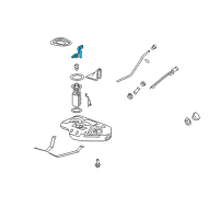 OEM Buick Harness Asm-Fuel Level Sensor Wiring Diagram - 25818841