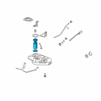 OEM 2011 Buick Lucerne Fuel Pump Diagram - 23120349