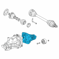 OEM 1999 BMW Z3 Transmiss. Cover Without Rubber Mounting Diagram - 33-11-2-228-336