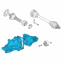 OEM 2000 BMW Z3 Differential Diagram - 33-10-1-428-784