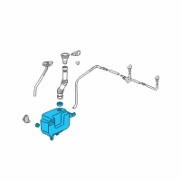 OEM Acura TSX Tank Set, Washer (2.5L, Front ) Diagram - 76840-SEA-003