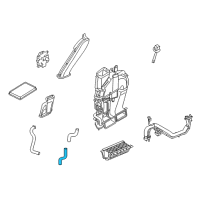 OEM 2007 Mercury Mariner Lower Hose Diagram - 5M6Z-19K592-BA