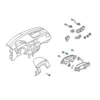 OEM 2003 Ford Focus Bulb Diagram - F8RZ-13B765-DA