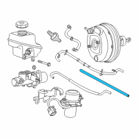 OEM 2008 Dodge Magnum Hose-Brake Booster Vacuum Diagram - 4779605AC