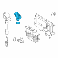 OEM 2016 Nissan Sentra Crankshaft Position Sensor Diagram - 23731-1KC0A