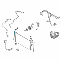 OEM 2009 Nissan Quest Seal-Rubber Diagram - 92184-5Z000