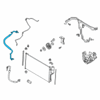 OEM Nissan Quest Hose-Flexible, Low Diagram - 92480-ZE60A