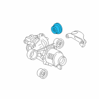 OEM 2006 Chevrolet Equinox Bushing Asm-Differential Carrier Diagram - 22715607