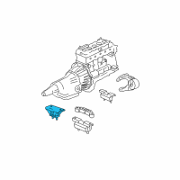 OEM 2012 Chevrolet Colorado Rear Mount Diagram - 15138532