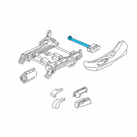 OEM Mercury Sable Seat Switch Diagram - 1L5Z-14A701-AA