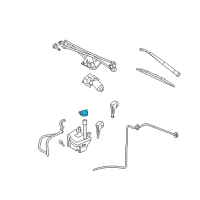 OEM 2004 Lincoln Aviator Reservoir Cap Diagram - 1L2Z-17632-AA