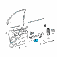 OEM 2020 Ram 1500 CUPHOLDER Diagram - 5YK47TX7AC