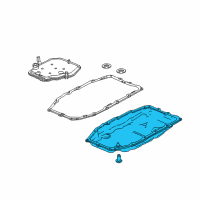 OEM Cadillac Pan Asm-Automatic Transmission Fluid Diagram - 24274616