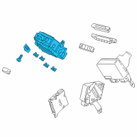 OEM 2014 Honda Accord Box Assembly, Fuse Diagram - 38200-T3V-A02