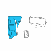 OEM 2009 Jeep Grand Cherokee Lamp-Tail Stop Turn SIDEMARKER Diagram - 55079012AC