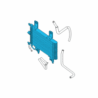 OEM 2009 Nissan Pathfinder Cooler Assembly-Oil Diagram - 21606-ZS20A