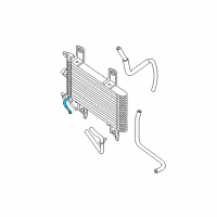 OEM Nissan Pathfinder Tube-Oil Cooler Diagram - 21621-EA50A