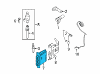 OEM 2014 Ford E-250 ECM Diagram - DC2Z-12A650-RE