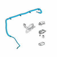 OEM 2020 Chevrolet Silverado 2500 HD HARNESS ASM-AUX FUSE BLK WRG Diagram - 84524205