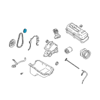 OEM Mercury Timing Gear Set Diagram - E8DZ-6256-A