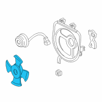 OEM 1990 Honda Accord Fan, Cooling (Mitsuba) Diagram - 38611-PT2-J02