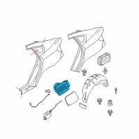 OEM BMW X6 Cover Pot Diagram - 51-17-7-182-548