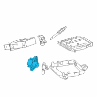 OEM 2009 Jeep Grand Cherokee Sensor-Map Diagram - 68066040AA