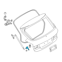 OEM 2014 BMW X1 Bracket Lower Left Diagram - 51-24-2-990-131