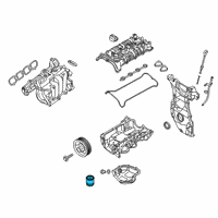OEM Nissan Versa Oil Strainer Assembly Diagram - 15050-5RB0A