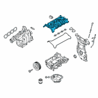 OEM 2021 Nissan Versa Cover Assy-Valve Rocker Diagram - 13264-5RB1A